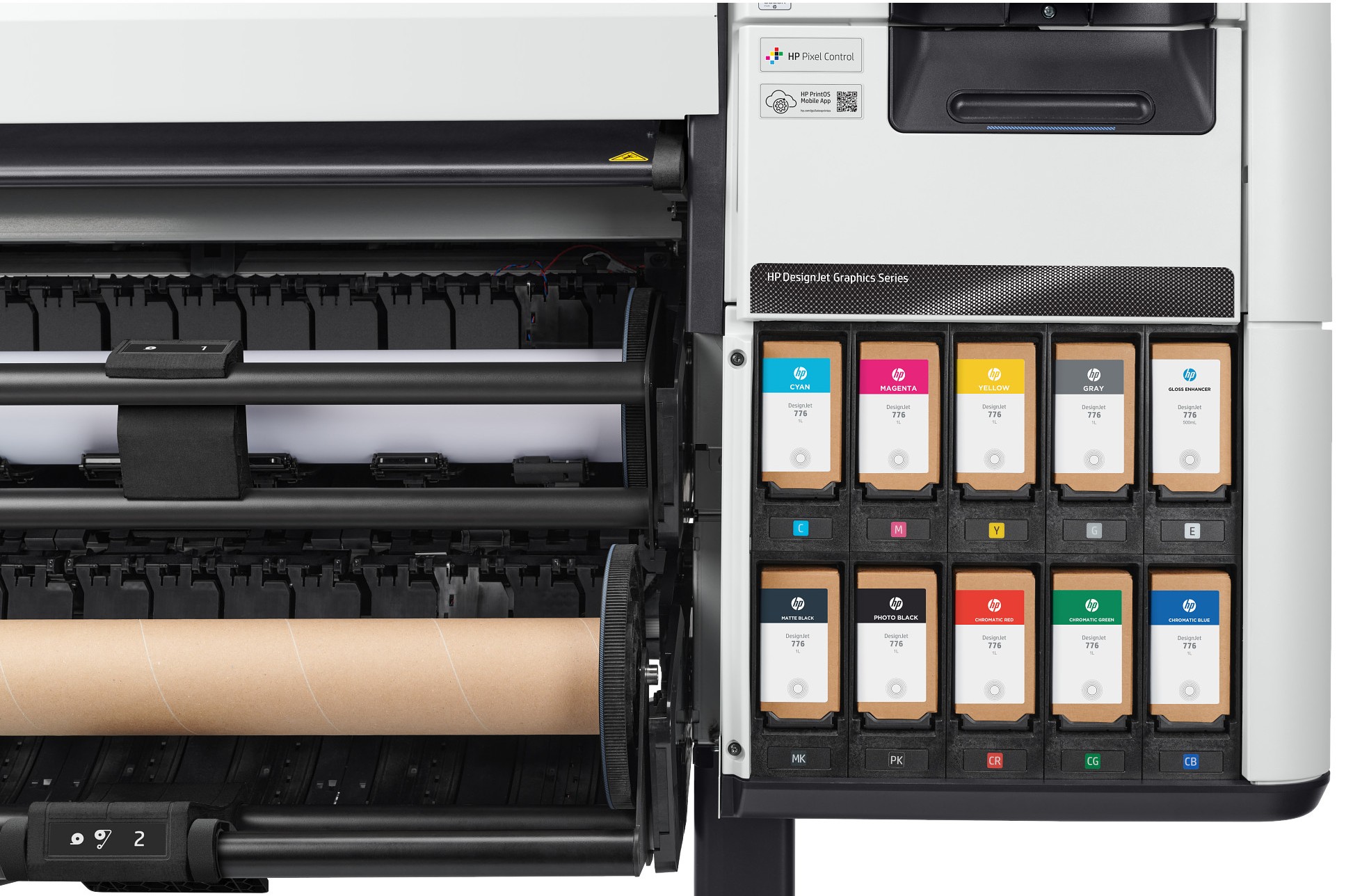9-farebný systém atramentov HP DesignJet Z9+ Pro